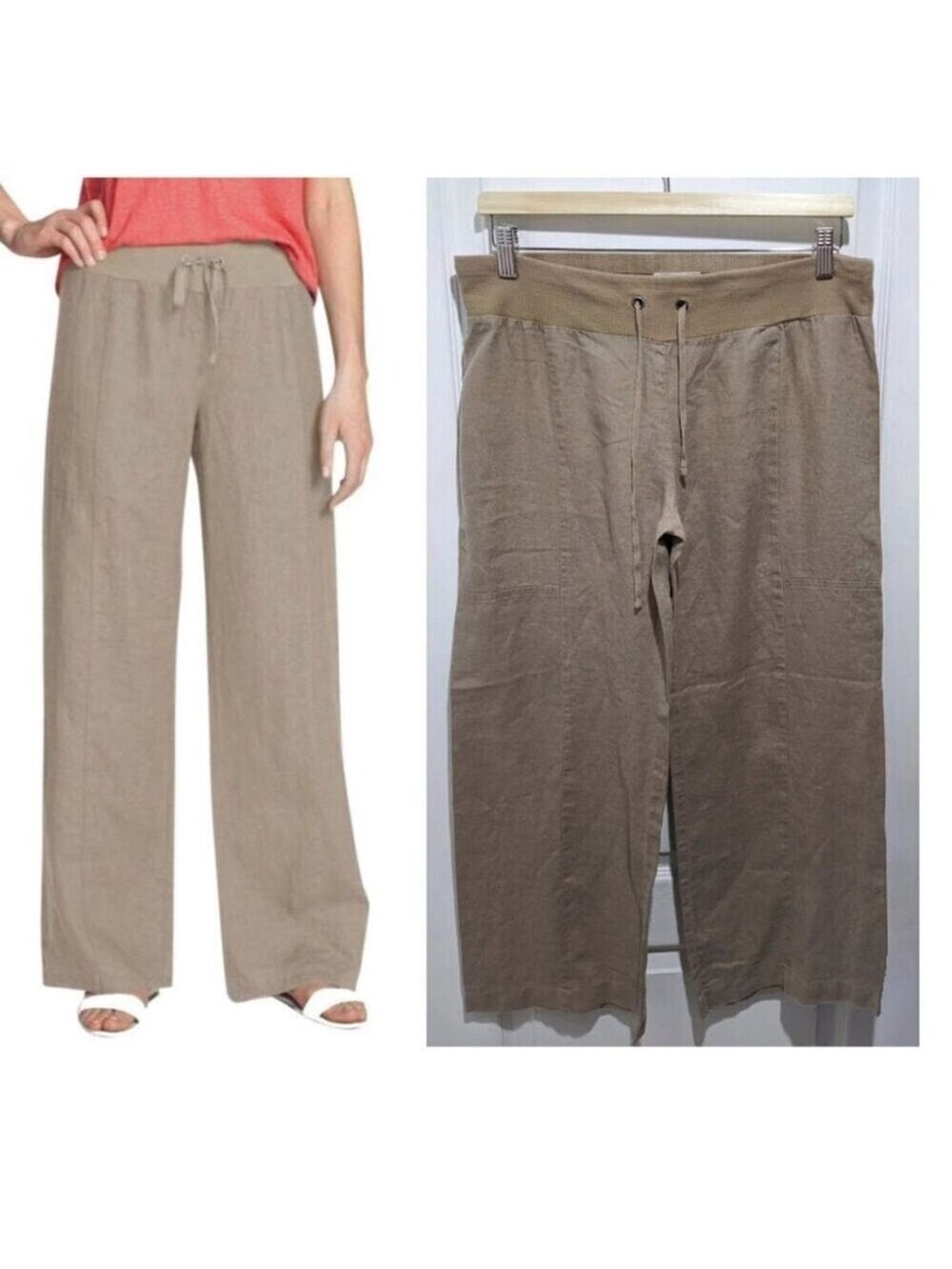Eileen Fisher | Women's wide leg linen pants
